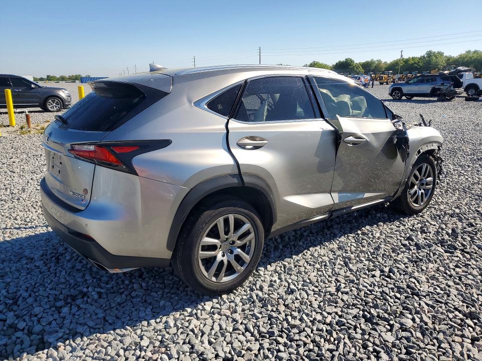 2016 Lexus Nx VIN JTJYARBZ1G2037909 COPART salvage auction — FRONT END, Salvage Title, sold $600 on 2026-07-24 (photo 3)
