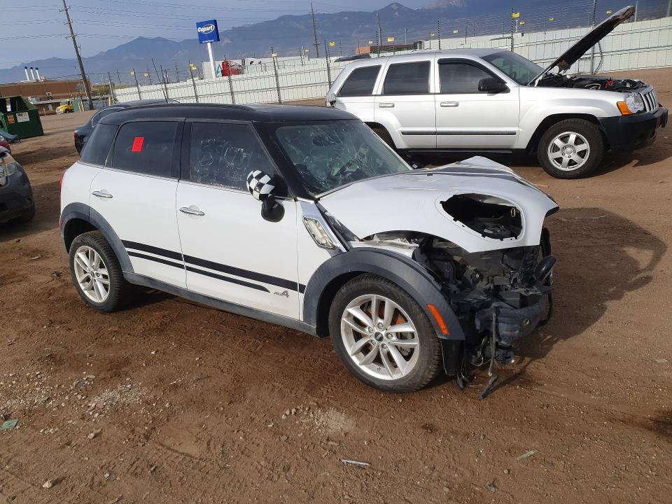2014 Mini Cooper VIN WMWZC5C5XEWP39204 COPART salvage auction — FRONT END, Co - Salvage Title, sold $325 on 2026-08-17 (photo 4)