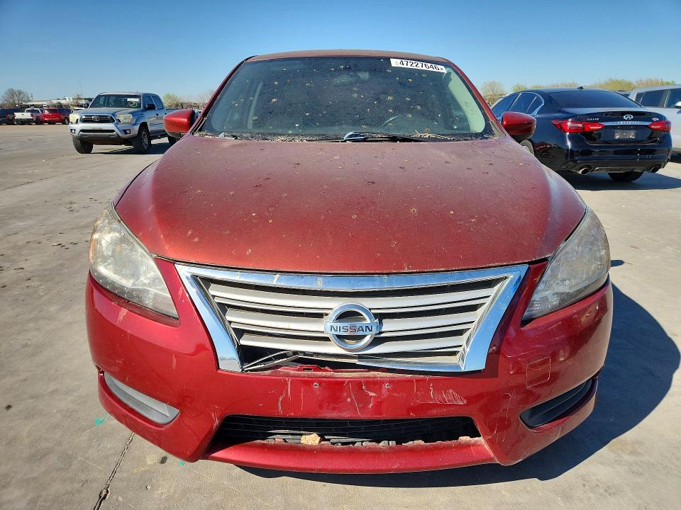 2015 Nissan Sentra VIN 3N1AB7AP3FY252040 COPART salvage auction — SIDE, Tx - Certificate Of Title, sold $800 on 2026-07-09 (photo 5)