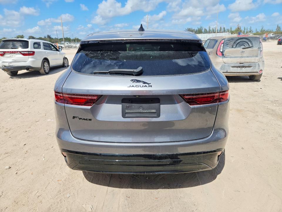 2022 Jaguar F-pace VIN SADCJ2EX3NA699447 COPART salvage auction — MINOR DENT/SCRATCHES, Va - Certificate Of Title, sold $11,800 on 2026-07-27 (photo 6)