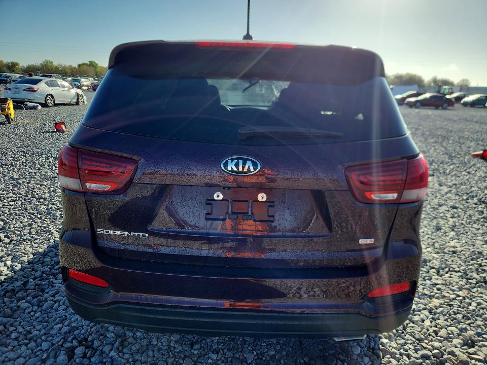 2019 Kia Sorento VIN 5XYPG4A35KG512375 COPART salvage auction — FRONT END, FL - CERT OF TITLE SLVG REBUILDABLE, sold $2,900 on 2026-07-10 (photo 6)