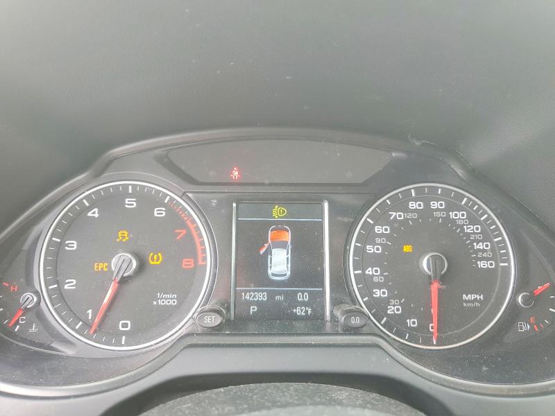 2014 Audi Q5 VIN WA1DGAFP3EA023176 COPART salvage auction — REAR END, Salvage Title, sold $450 on 2026-07-28 (photo 9)