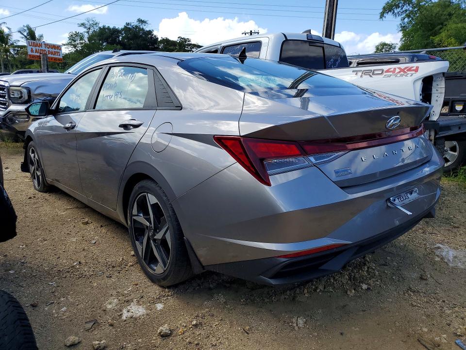 2023 Hyundai Elantra VIN KMHLS4AGXPU565302 COPART salvage auction — FRONT END, ID - SALVAGE CERTIFICATE OF TITLE, sold $25 on 2026-07-13 (photo 2)