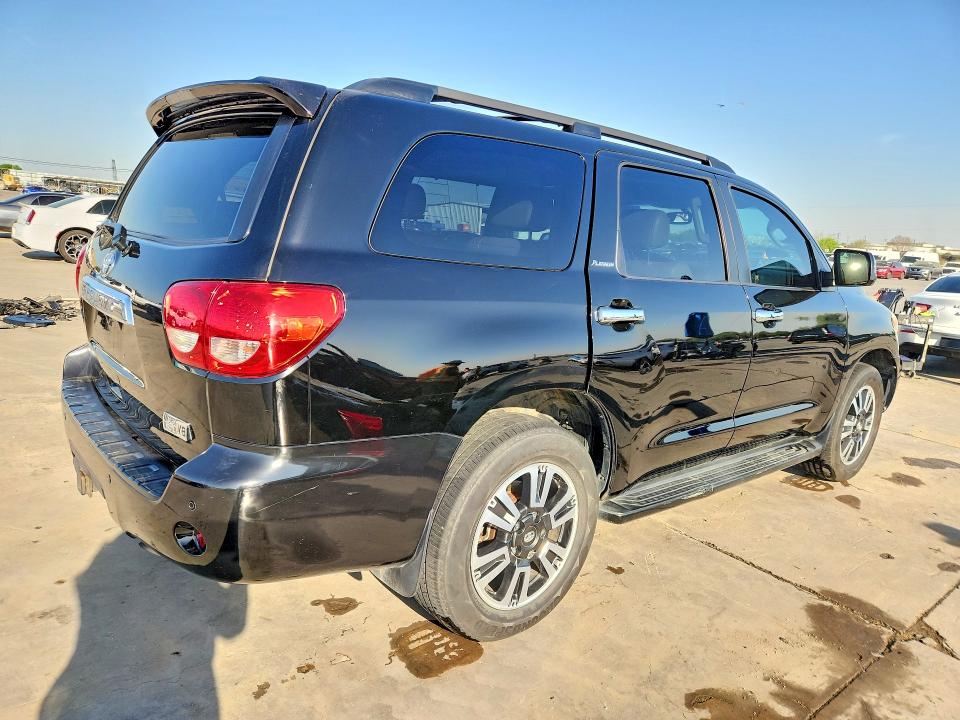2011 Toyota Sequoia VIN 5TDYY5G16BS035729 COPART salvage auction — SIDE, Tx - Certificate Of Title, sold $5,200 on 2026-07-16 (photo 3)