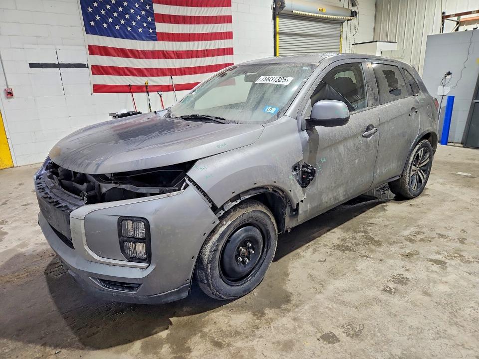 2020 Mitsubishi Outlander sport VIN JA4AR3AU9LU009090 COPART salvage auction — FRONT END, Nh - Cert Of Title-Salvage, sold $100 on 2026-07-21 (photo 1)