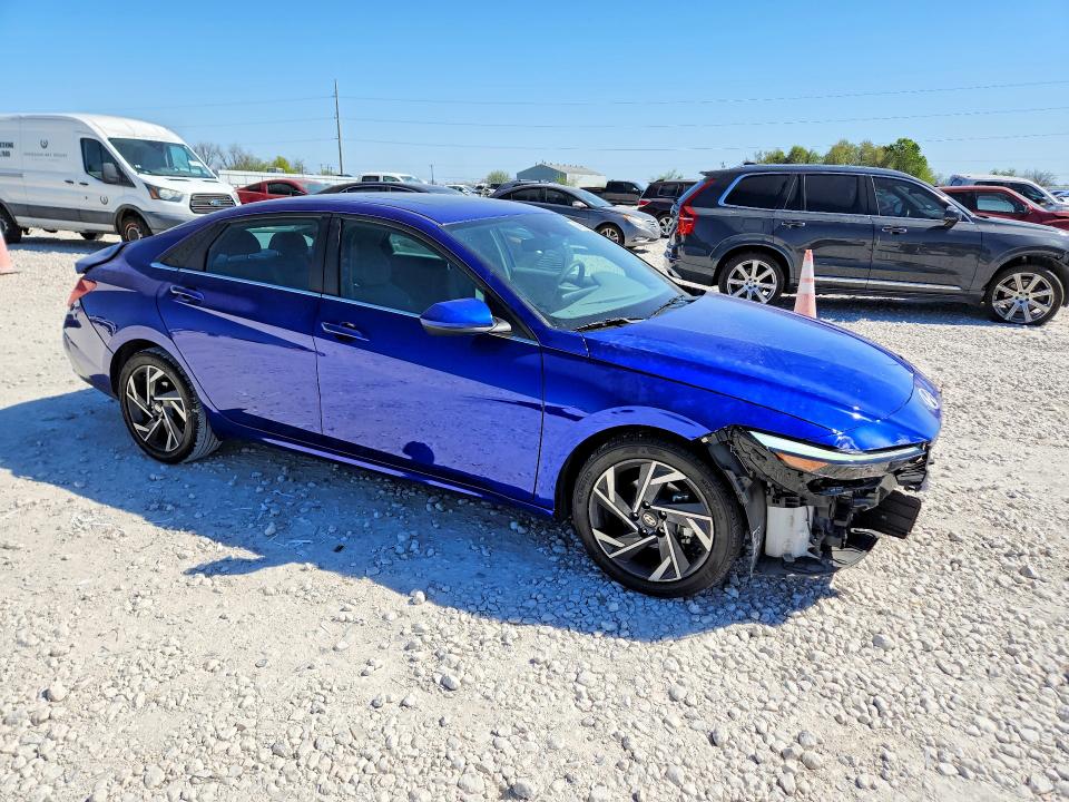 2024 Hyundai Elantra VIN KMHLS4DG8RU820527 COPART salvage auction — FRONT END, Salvage Title, sold $4,350 on 2026-07-23 (photo 4)