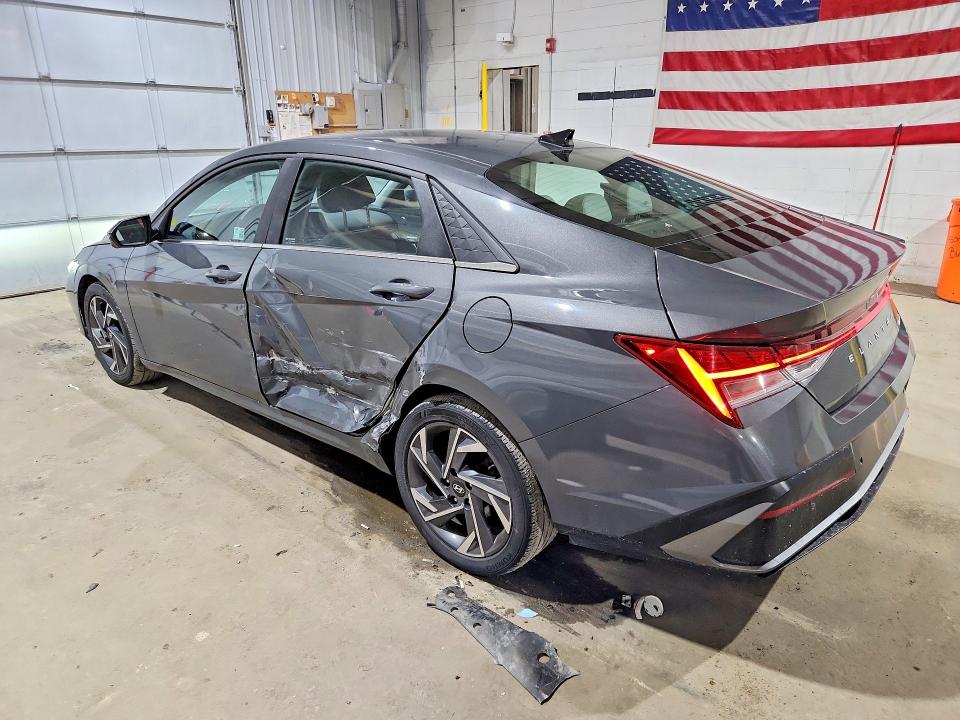 2024 Hyundai Elantra VIN KMHLP4DG7RU658553 COPART salvage auction — SIDE, Nh - Cert Of Title-Salvage, sold $350 on 2026-07-02 (photo 2)