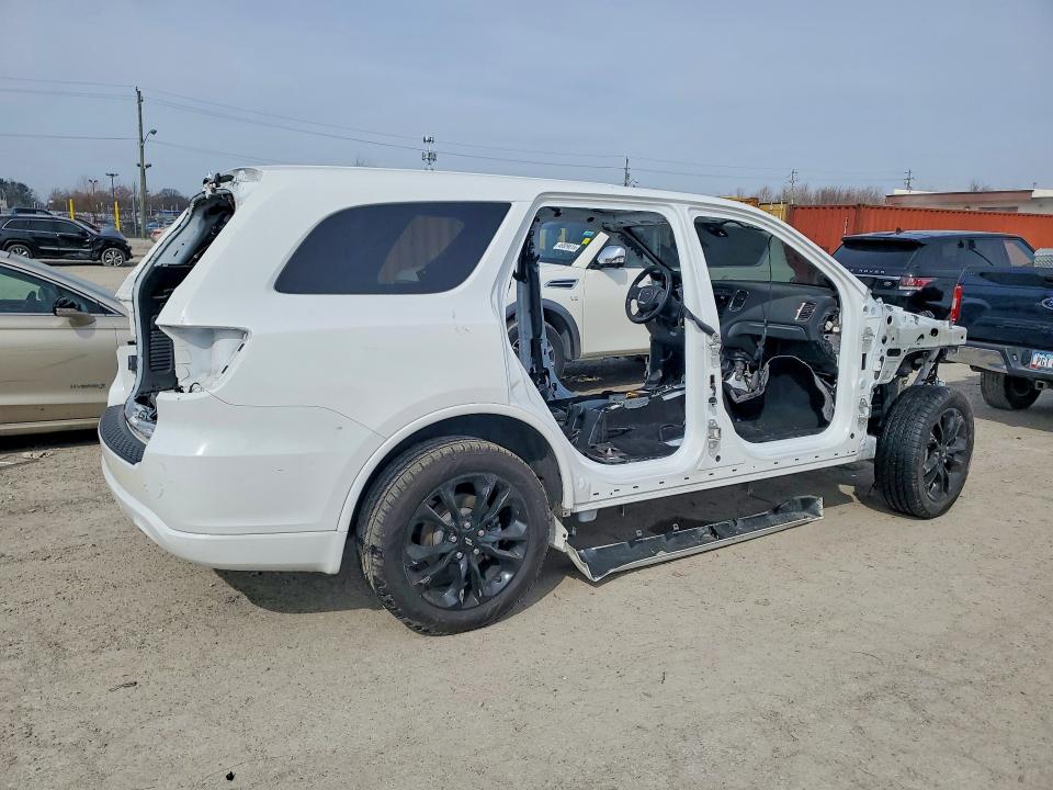 2020 Dodge Durango VIN 1C4SDJCT8LC120270 COPART salvage auction — Vandalized, IN - CERT OF TITLE-SALVAGE TITLE, sold $1,150 on 2026-05-05 (photo 3)