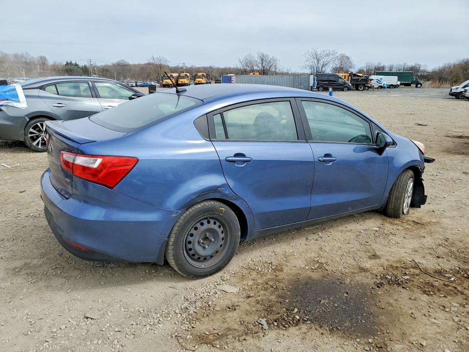 2016 Kia Rio VIN KNADM4A33G6576594 COPART salvage auction — FRONT END, Md - Cert Of Salvage > 75% Damage, sold $425 on 2026-07-14 (photo 3)