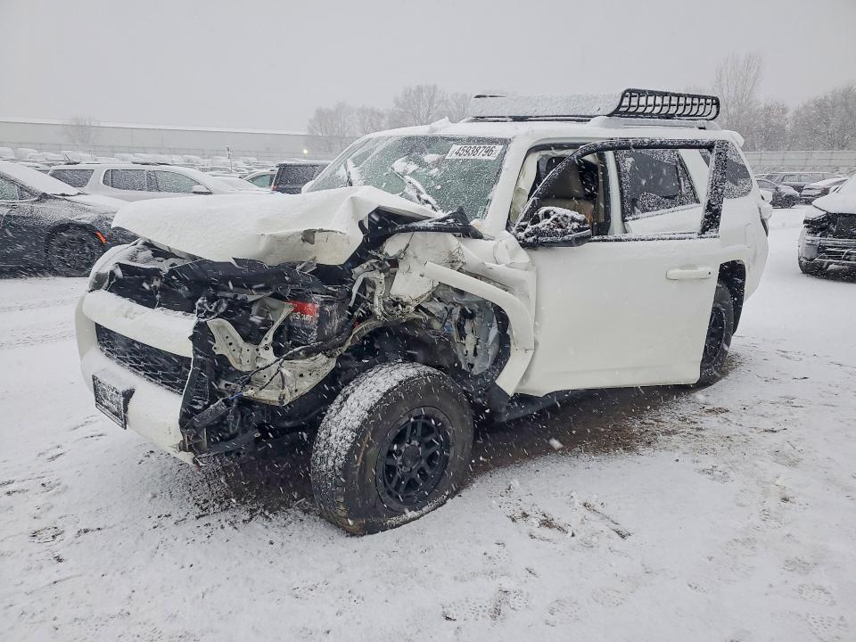 2018 Toyota 4runner VIN JTEBU5JR5J5497540 COPART salvage auction — FRONT END, Mi - Certificate Of Title, sold $5,700 on 2026-07-08 (photo 1)