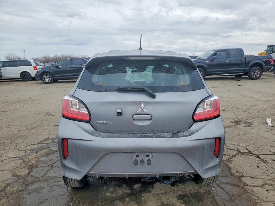 2021 Mitsubishi Mirage VIN ML32AUHJ4MH011457 COPART salvage auction — FRONT END, Il - Salvage Certificate, sold $925 on 2026-07-17 (photo 6)