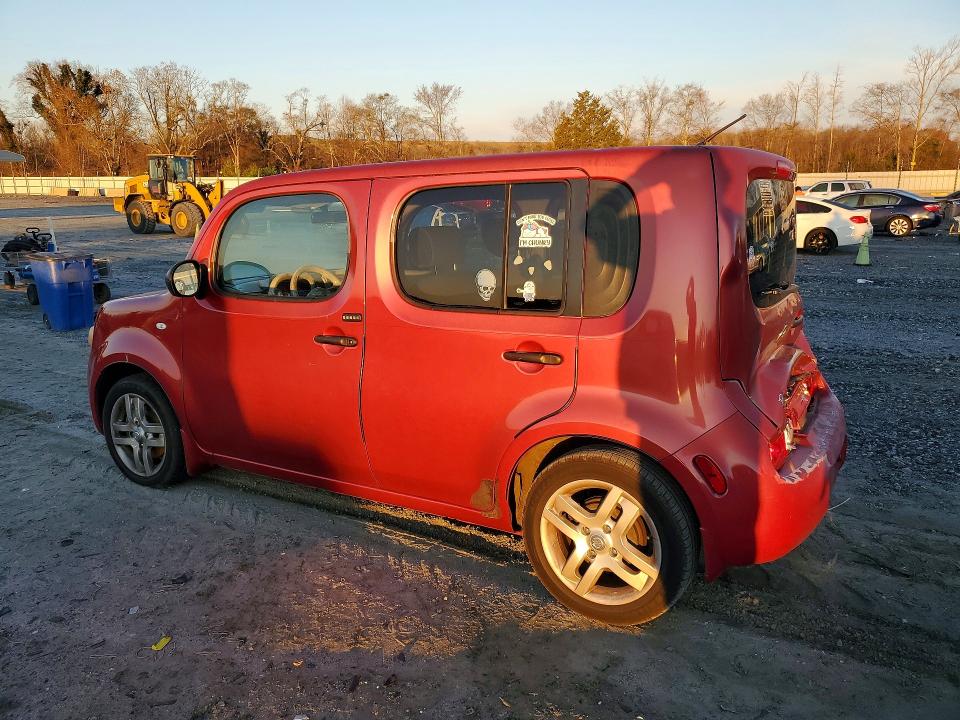 2010 Nissan Cube VIN JN8AZ2KR0AT153273 COPART salvage auction — REAR END, Sc - Cert Of Title-Salvage, sold $525 on 2026-07-06 (photo 2)