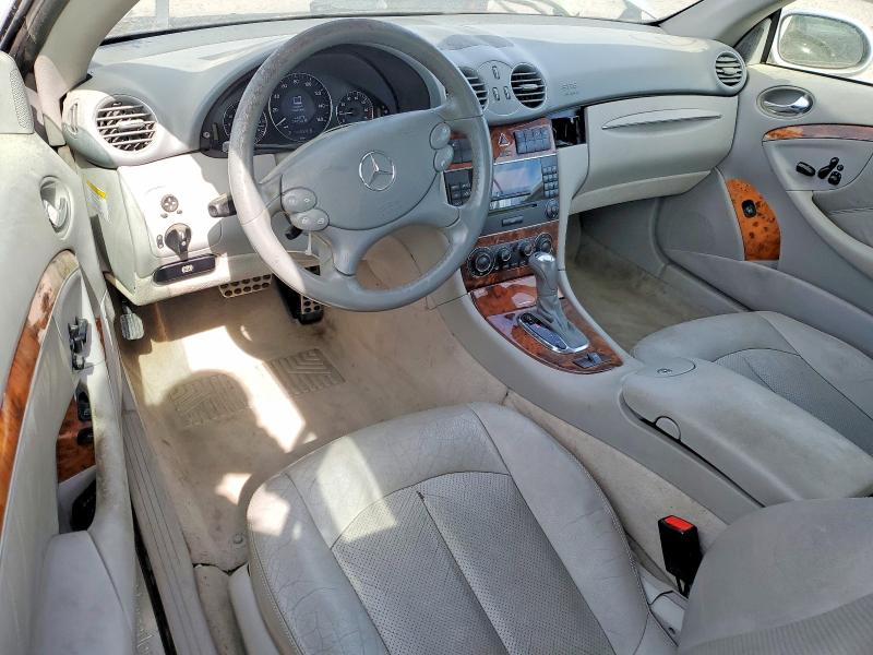2005 Mercedes-benz Clk-class VIN WDBTK65J05F130875 COPART salvage auction — FRONT END, NC - DEALER ONLY SALVAGE TITLE, sold $425 on 2026-08-10 (photo 8)