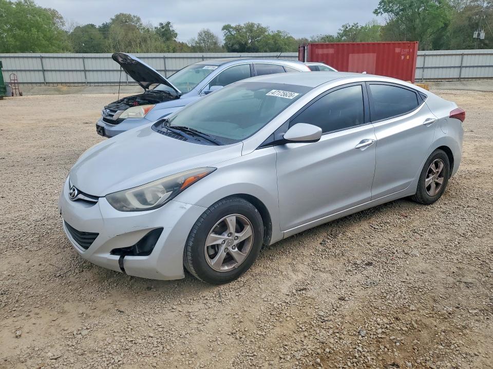 2014 Hyundai Elantra VIN KMHDH4AE9EU067977 COPART salvage auction — MECHANICAL, Fl - Cert Of Title Slvg Rebuildable, sold $250 on 2026-07-21 (photo 1)