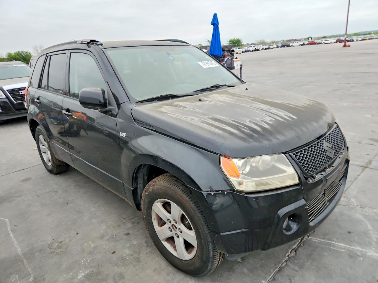 2007 Suzuki Grand Vitara VIN JS3TE944574202370 COPART salvage auction — Front End, TX - CERTIFICATE OF TITLE, sold $1,250 on 2026-07-09 (photo 4)
