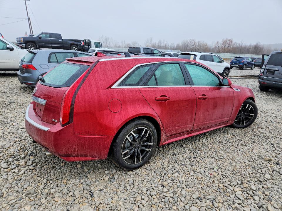 2010 Cadillac Cts VIN 1G6DS8EV2A0107246 COPART salvage auction — FRONT END, Mi - Certificate Of Title, sold $625 on 2026-07-02 (photo 3)
