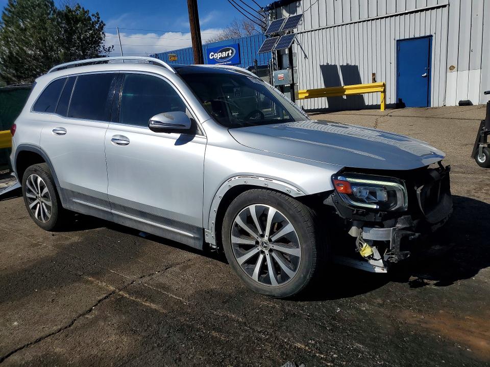 2020 Mercedes-benz Glb VIN W1N4M4HB9LW026786 COPART salvage auction — FRONT END, Co - Salvage Title, sold $7,700 on 2026-07-14 (photo 4)
