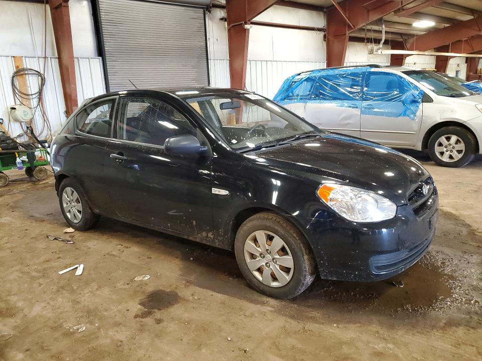 2011 Hyundai Accent VIN KMHCM3AC1BU191799 COPART salvage auction — REAR END, Mi - Cert Of Title-Salvage Vehicle, sold $200 on 2026-07-10 (photo 4)