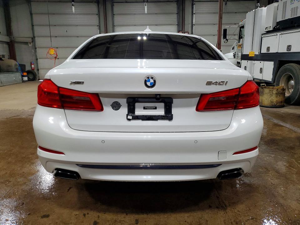 2018 BMW 5er VIN WBAJE7C5XJWC57526 COPART salvage auction — FRONT END, Ny - Mv-907A Salvage Certificate, sold $10,300 on 2026-07-07 (photo 6)