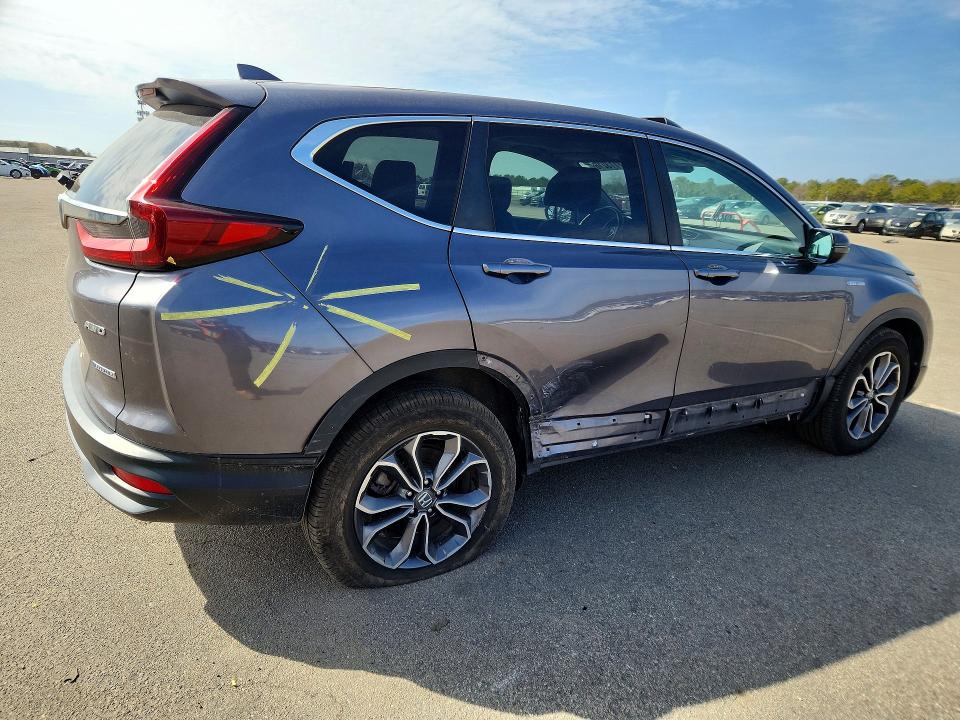 2020 Honda Cr-v VIN 7FART6H84LE006227 COPART salvage auction — SIDE, Pa - Certificate Of Salvage, sold $10,200 on 2026-08-01 (photo 3)
