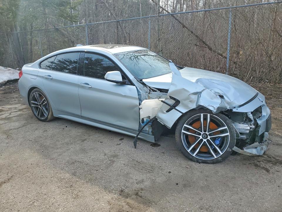2018 BMW 4 series VIN WBA4J7C54JBH13827 COPART salvage auction — FRONT END, ON - PERMIT SALVAGE, sold $6,200 on 2026-08-13 (photo 4)