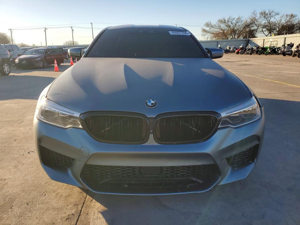 2018 BMW M5 VIN WBSJF0C52JB282425 COPART salvage auction — UNDERCARRIAGE, TX - SALVAGE VEHICLE TITLE, sold $21,500 on 2026-07-06 (photo 5)