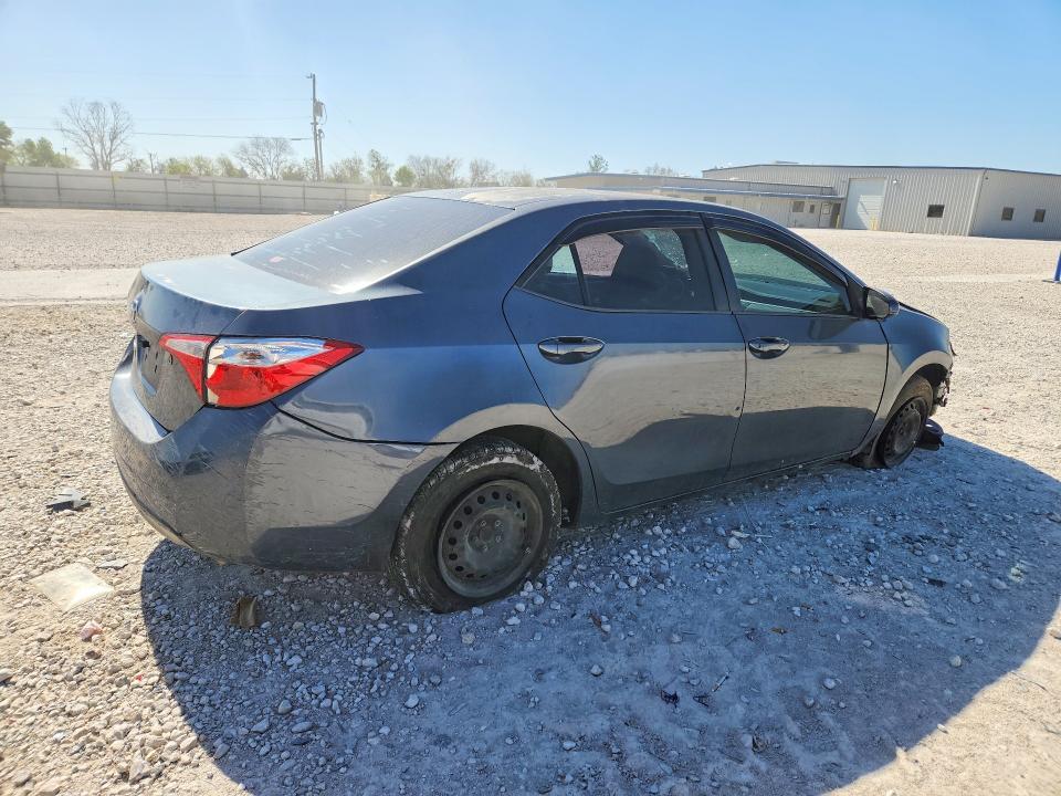 2016 Toyota Corolla VIN 5YFBURHE9GP399833 COPART salvage auction — FRONT END, Tx - Salvage Vehicle Title, sold $1,650 on 2026-07-30 (photo 3)