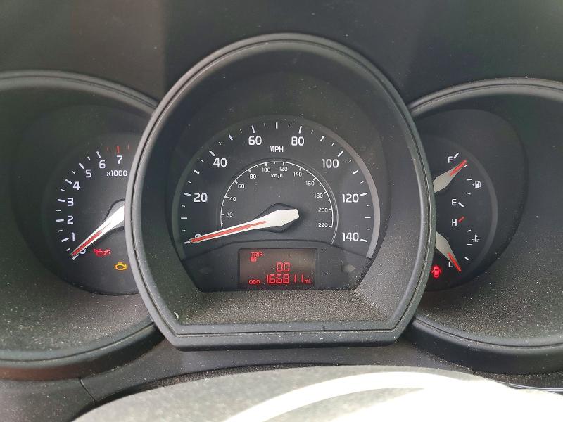 2016 Kia Rio VIN KNADM4A33G6576594 COPART salvage auction — FRONT END, Md - Cert Of Salvage > 75% Damage, sold $425 on 2026-07-14 (photo 9)