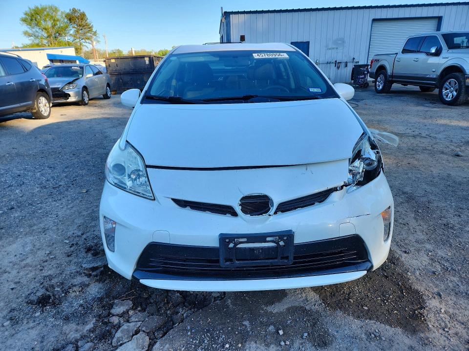 2014 Toyota Prius VIN JTDKN3DU6E1752621 COPART salvage auction — FRONT END, Tx - Certificate Of Title, sold $3,000 on 2026-07-09 (photo 5)