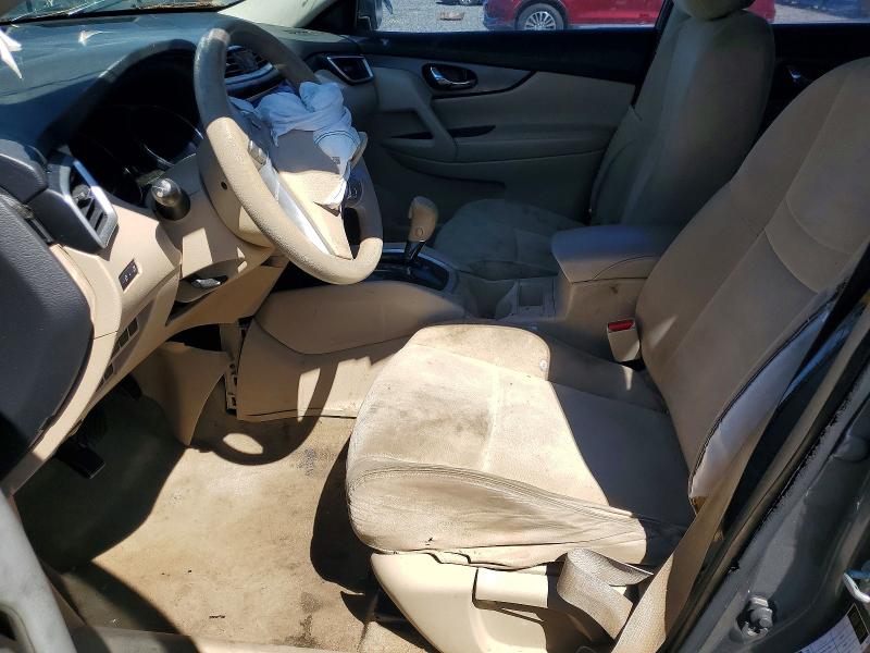 2015 Nissan Rogue VIN KNMAT2MTXFP553766 COPART salvage auction — FRONT END, FL - CERT OF TITLE SLVG REBUILDABLE, sold $375 on 2026-07-24 (photo 7)