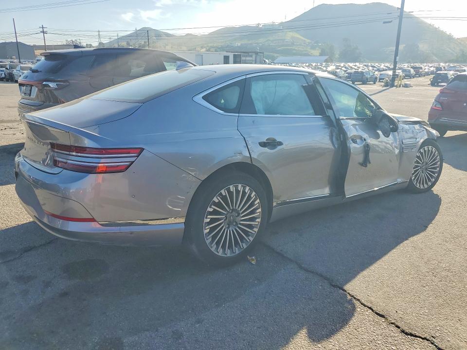 2023 Genesis G80 VIN KMTGE4S1XPU004719 COPART salvage auction — FRONT END, Az - Cert Of Title- Non Repair, sold $2,550 on 2026-07-09 (photo 3)