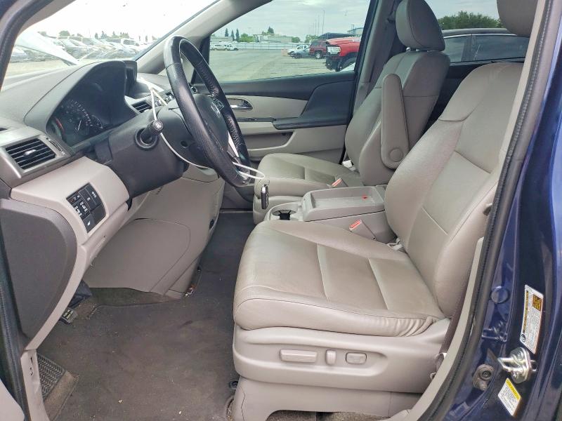 2016 Honda Odyssey VIN 5FNRL5H66GB041121 COPART salvage auction — FRONT END, Ca - Salvage Certificate, sold $15 on 2026-07-09 (photo 7)