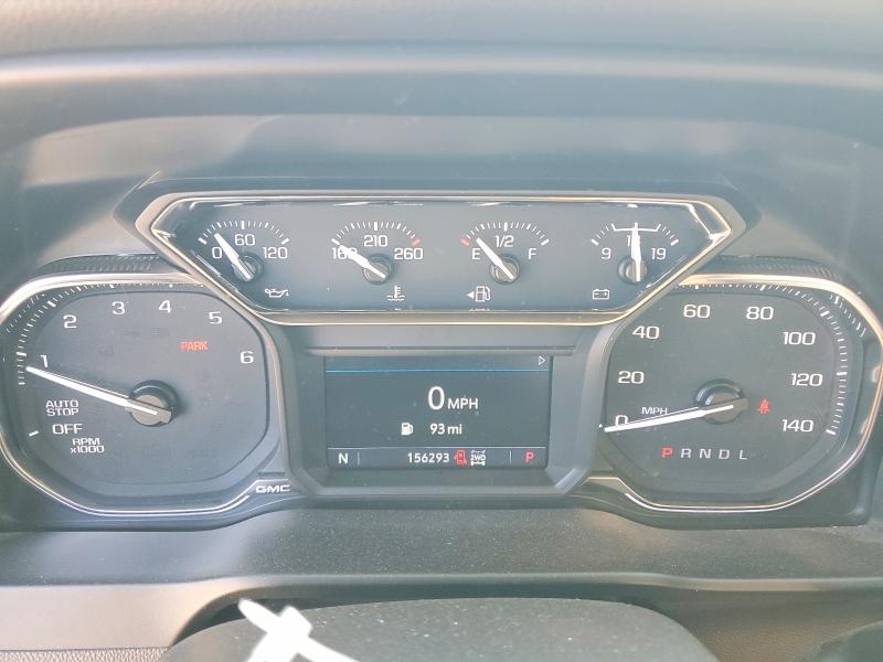2021 Gmc SIERRA VIN 3GTU9EET6MG431225 COPART salvage auction — HAIL, Mo - Salvage Certificate Of Title, sold $11,200 on 2026-07-09 (photo 9)