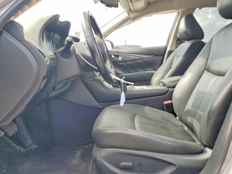 2018 Infiniti VIN JN1CV7AP5JM240239 COPART salvage auction — FRONT END, Tx - Salvage Vehicle Title, sold $1,950 on 2026-07-09 (photo 7)