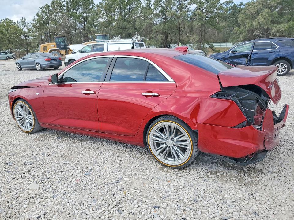 2021 Cadillac Ct4 VIN 1G6DB5RK4M0133155 COPART salvage auction — REAR END, Tx - Certificate Of Title, sold $4,500 on 2026-07-07 (photo 2)