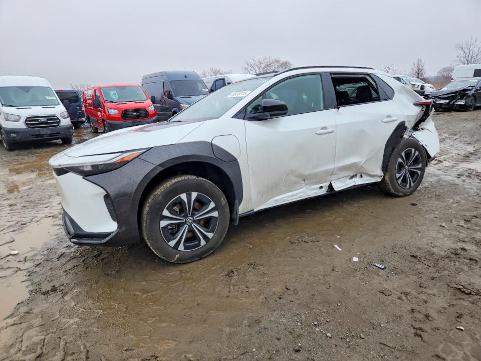 2024 Toyota Bz4x VIN JTMABACA0RA075247 COPART salvage auction — UNDERCARRIAGE, Md - Cert Of Salvage > 75% Damage, sold $1,150 on 2026-07-23 (photo 1)
