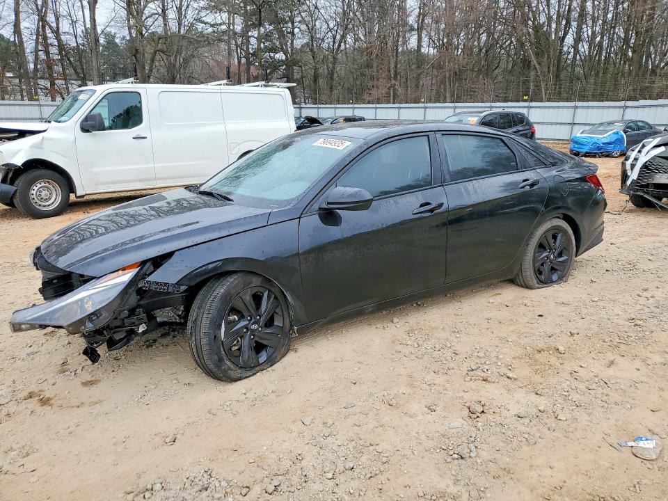 2023 Hyundai Elantra VIN KMHLM4AG4PU545248 COPART salvage auction — FRONT END, Ga - Cert Of Title-Salvage, sold $3,400 on 2026-07-04 (photo 1)