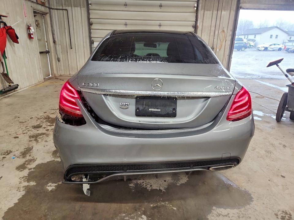 2015 Mercedes-benz VIN 55SWF4KB5FU011549 COPART salvage auction — REAR END, Pa - Certificate Of Salvage, sold $4,300 on 2026-07-02 (photo 6)