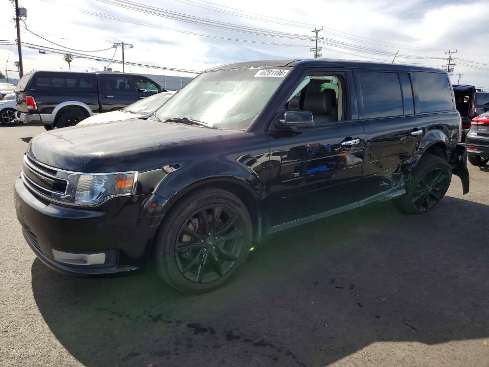 2018 Ford Flex VIN 2FMGK5C84JBA13014 COPART salvage auction — REAR END, Salvage Title, sold $950 on 2026-07-20 (photo 1)