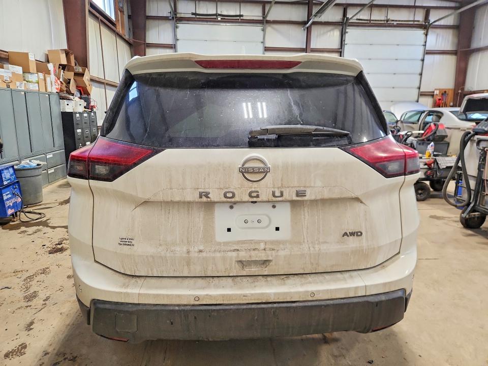 2025 Nissan Rogue VIN JN8BT3ABXSW418278 COPART salvage auction — FRONT END, Ab - Bos - Salvage, sold $2,500 on 2026-07-09 (photo 6)
