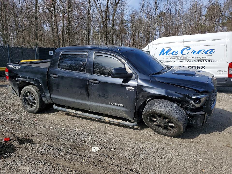 2019 Toyota Tundra VIN 5TFDY5F13KX865997 COPART salvage auction — FRONT END, Md - Cert Of Salvage > 75% Damage, sold $15,800 on 2026-07-10 (photo 4)