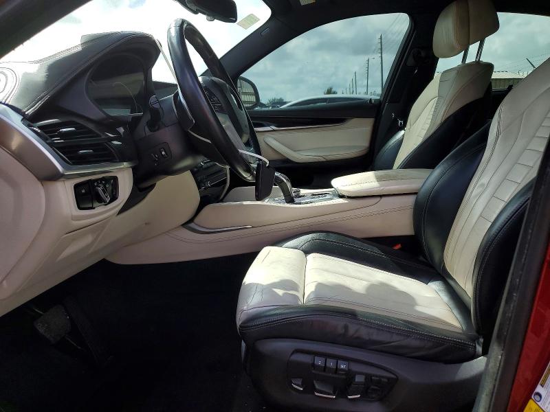 2017 BMW X6 VIN 5UXKU2C33H0X46953 COPART salvage auction — UNDERCARRIAGE, Salvage Title, sold $3,650 on 2026-07-20 (photo 7)