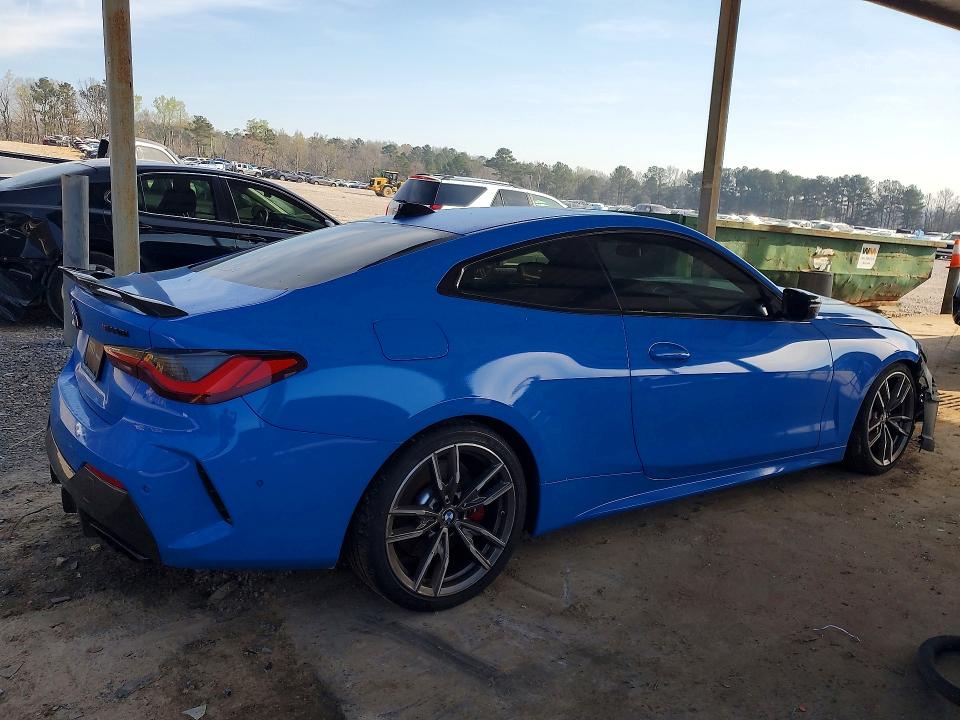 2021 BMW M4 VIN WBA13AR05MCG55313 COPART salvage auction — FRONT END, Id - Salvage Certificate Of Title, sold $14,300 on 2026-07-07 (photo 3)