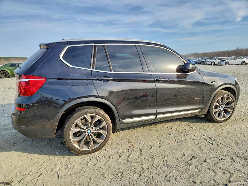 2017 BMW X3 VIN 5UXWX9C56H0T01576 COPART salvage auction — SIDE, Sc - Cert Of Title-Salvage, sold $2,350 on 2026-07-15 (photo 3)