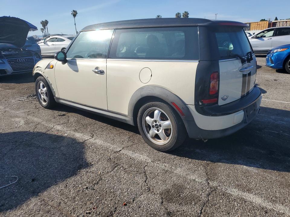 2008 Mini Cooper clubman VIN WMWML33588TN66271 COPART salvage auction — FRONT END, Ca - Dis/Dlr/Exp App For Dup Clean, sold $300 on 2026-07-17 (photo 2)