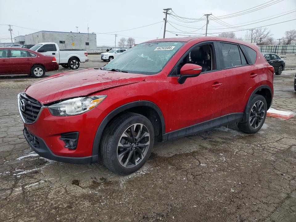 2016 Mazda Cx-5 VIN JM3KE4DYXG0813770 COPART salvage auction — FRONT END, Il - Salvage Certificate, sold $2,900 on 2026-07-03 (photo 1)