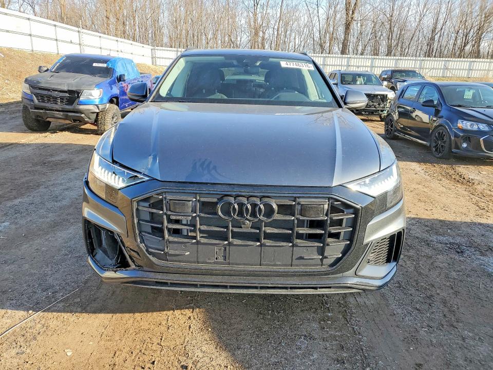 2023 Audi Q8 VIN WA1EVBF12PD037969 COPART salvage auction — FRONT END, Mi - Certificate Of Title, sold $37,500 on 2026-07-08 (photo 5)