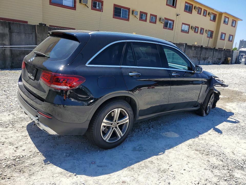 2020 Mercedes-benz Glc VIN W1N0G8DBXLF827827 COPART salvage auction — FRONT END, Salvage Title, sold $7,300 on 2026-07-10 (photo 3)