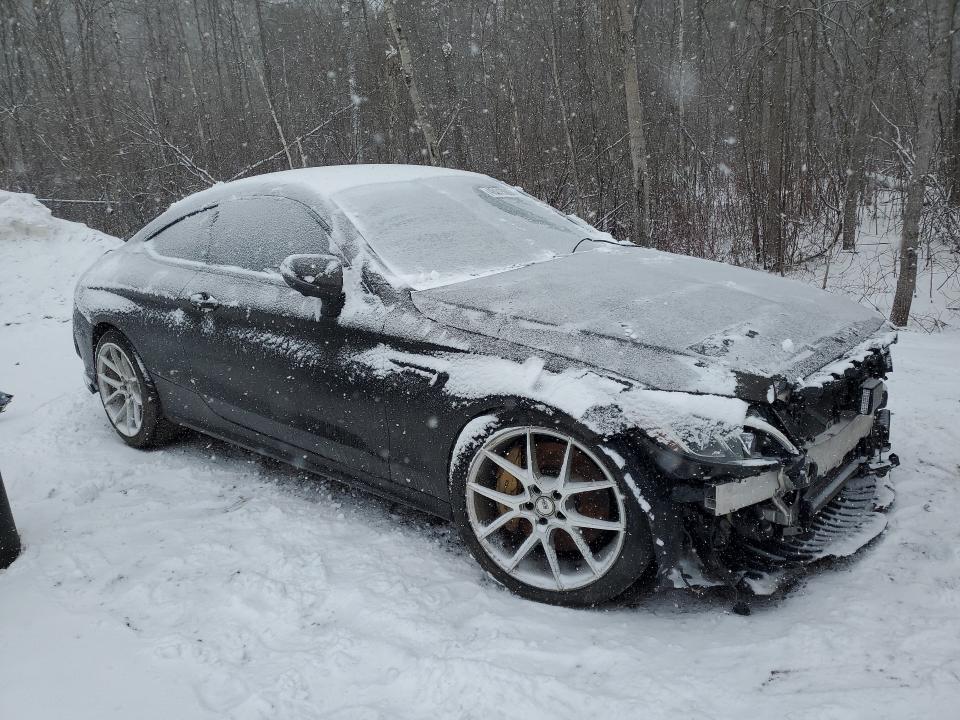 2018 Mercedes-benz C-klasse VIN WDDWJ6EB5JF718930 COPART salvage auction — FRONT END, On - Permit Salvage, sold $11,900 on 2026-07-14 (photo 4)