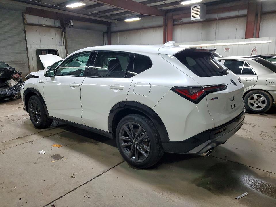 2025 Acura Adx VIN 3HDSA2H5XSM715030 COPART salvage auction — FRONT END, Il - Salvage Certificate, sold $13,400 on 2026-07-28 (photo 2)